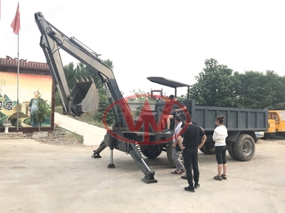 常州四不像四驅(qū)隨車(chē)挖機(jī)挖斗容量與挖機(jī)油缸解析